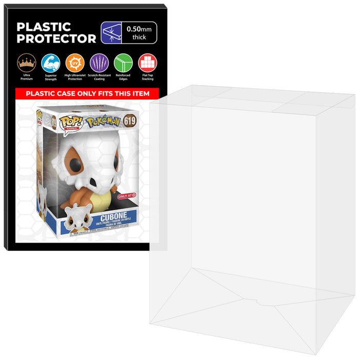 Pop Protector for 10 inch Cubone #619 Jumbo Funko Pop - Just $16.99! Shop now at Retro Gaming of Denver