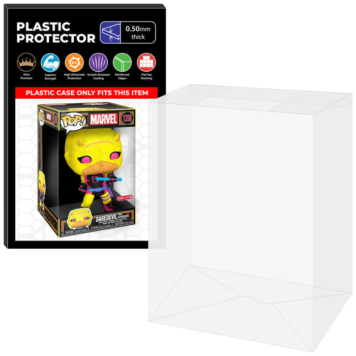 Pop Protector for 10 inch Daredevil First Appearance Blacklight #1358 Funko Pop - Just $16.99! Shop now at Retro Gaming of Denver