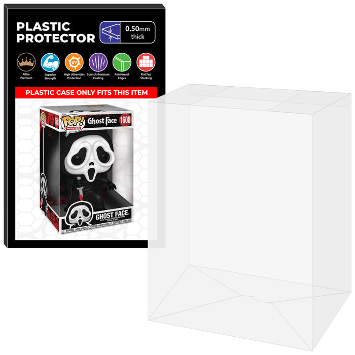 Pop Protector for 10 inch Ghost Face #1608 Jumbo Funko Pop - Just $16.99! Shop now at Retro Gaming of Denver