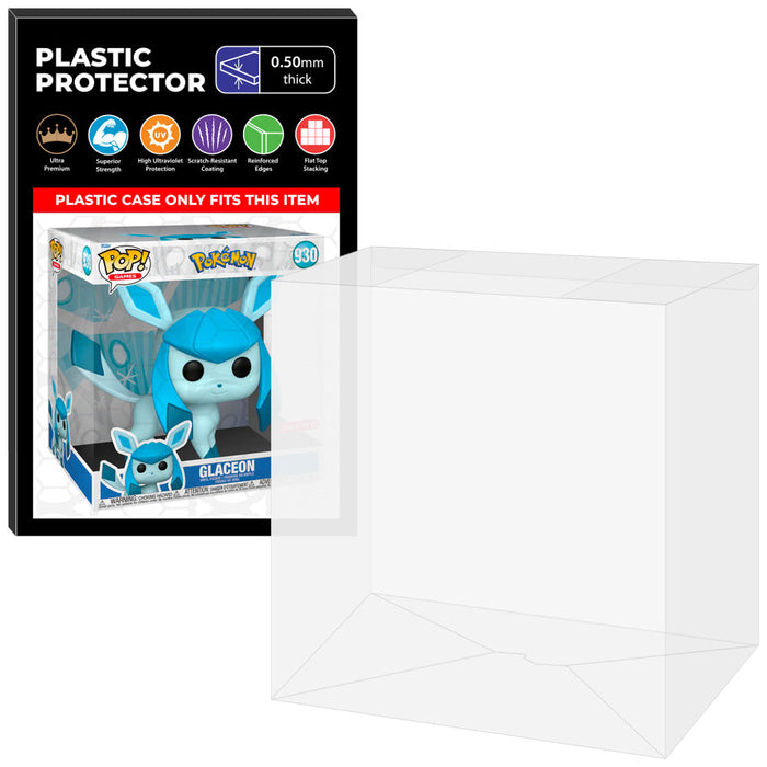 Pop Protector for 10 inch Glaceon #930 Jumbo Funko Pop - Just $19.99! Shop now at Retro Gaming of Denver