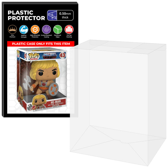 Pop Protector for 10 inch He-Man Battle Armor #43 Jumbo Funko Pop - Just $16.99! Shop now at Retro Gaming of Denver