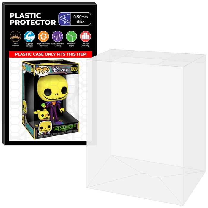 Pop Protector for 10 inch Jack Skellington with Zero Blacklight #809 Funko Pop - Just $16.99! Shop now at Retro Gaming of Denver