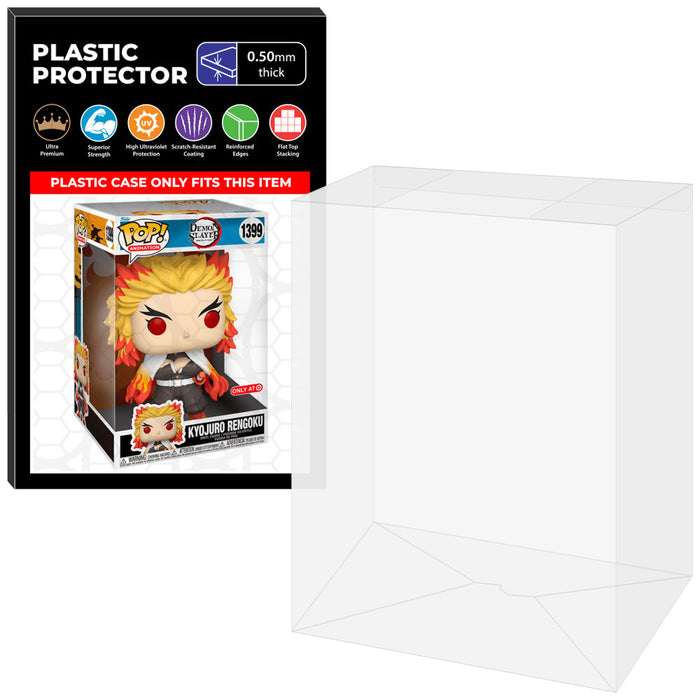 Pop Protector for 10 inch Kyojuro Rengoku #1399 Jumbo Funko Pop - Just $16.99! Shop now at Retro Gaming of Denver