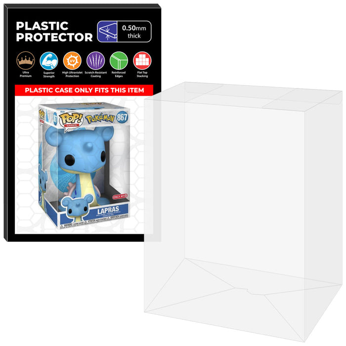 Pop Protector for 10 inch Lapras #867 Jumbo Funko Pop - Just $16.99! Shop now at Retro Gaming of Denver