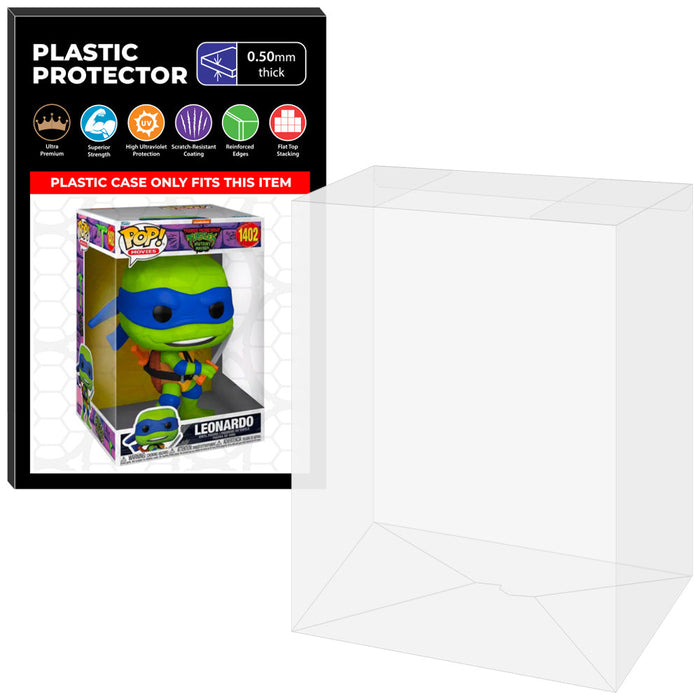 Pop Protector for 10 inch Leonardo #1402 TMNT Jumbo Funko Pop - Just $16.99! Shop now at Retro Gaming of Denver