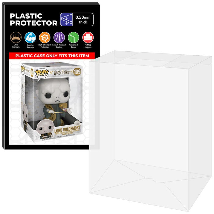 Pop Protector for 10 inch Lord Voldemort #109 Jumbo Funko Pop - Just $16.99! Shop now at Retro Gaming of Denver