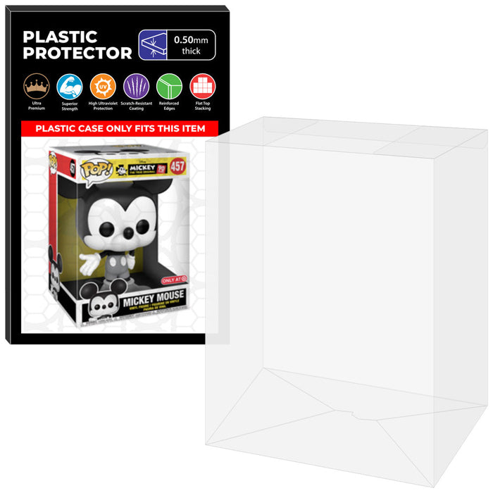 Pop Protector for 10 inch Mickey Mouse Classic Color #457 Jumbo Funko Pop - for just $16.99! 