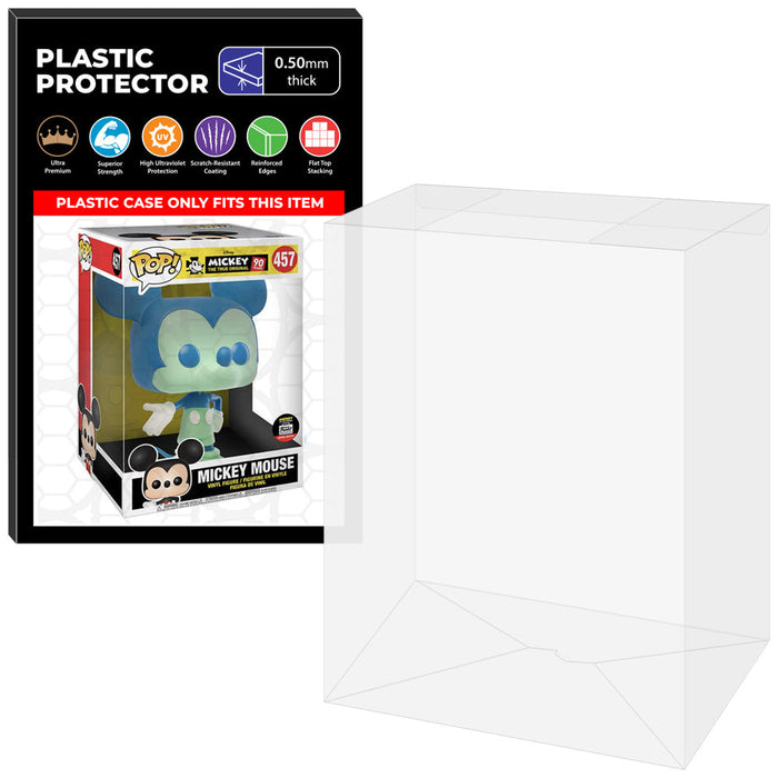 Pop Protector for 10 inch Mickey Mouse Black & White #457 Jumbo Funko Pop - Just $16.99! Shop now at Retro Gaming of Denver