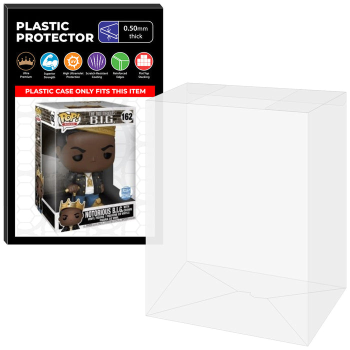 Pop Protector for 10 inch Notorious BIG with Crown #162 Jumbo Funko Pop - Just $16.99! Shop now at Retro Gaming of Denver