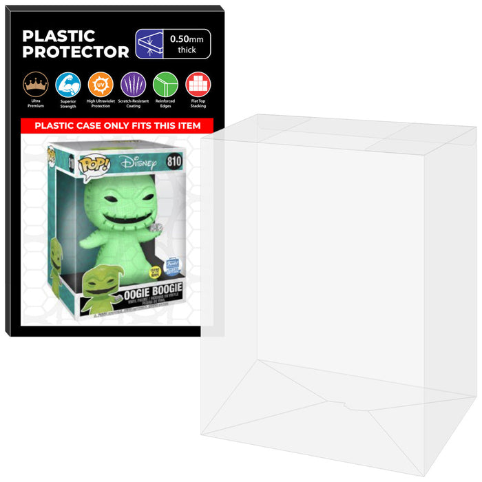 Pop Protector for 10 inch Oogie Boogie Glow in the Dark #810 Jumbo Funko Pop - for just $16.99! 