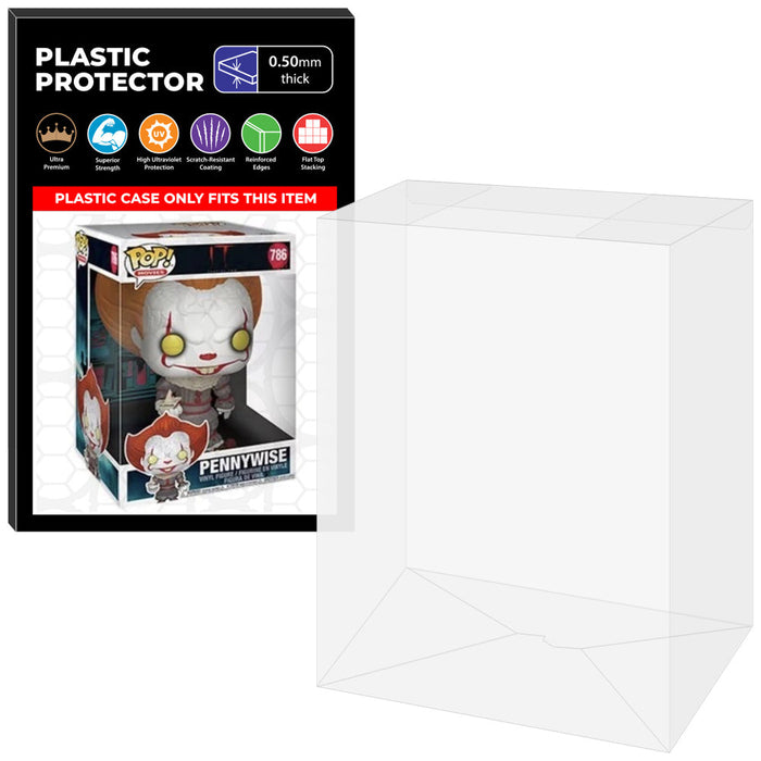 Pop Protector for 10 inch Pennywise with Boat #786 Jumbo Funko Pop - Just $16.99! Shop now at Retro Gaming of Denver