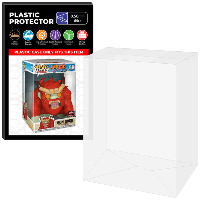 Pop Protector for 10 inch Son Goku #1549 Jumbo Funko Pop - Just $16.99! Shop now at Retro Gaming of Denver