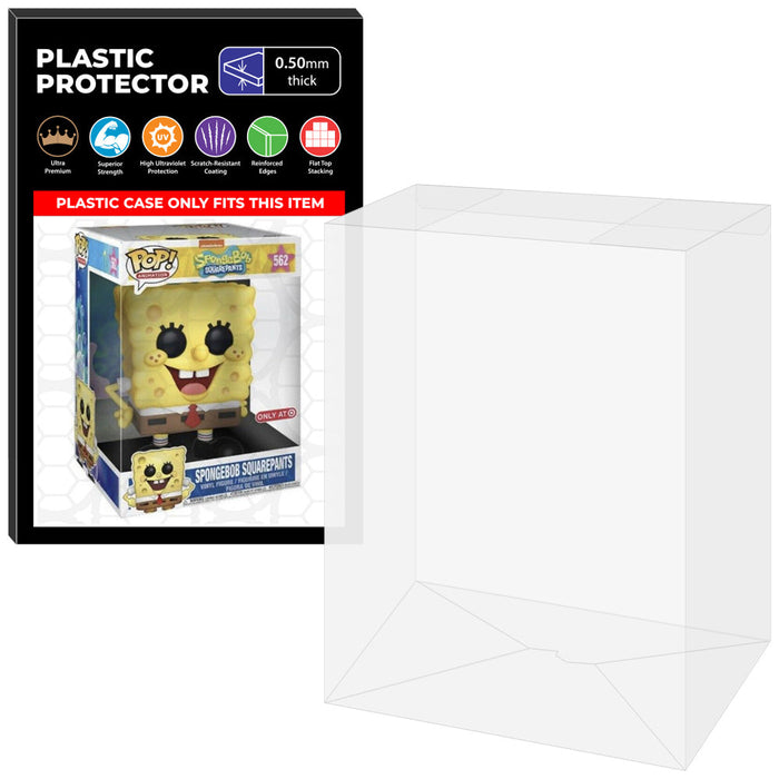 Pop Protector for 10 inch Spongebob Squarepants #562 Jumbo Funko Pop - Just $16.99! Shop now at Retro Gaming of Denver