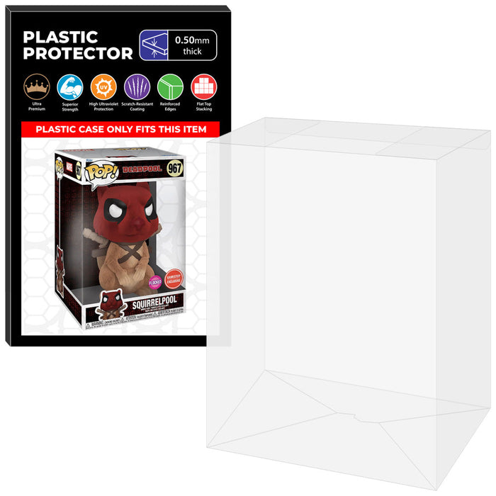 Pop Protector for 10 inch Squirrelpool Flocked #967 Jumbo Funko Pop - Just $16.99! Shop now at Retro Gaming of Denver