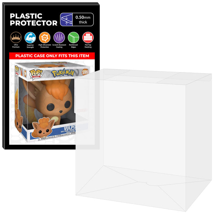 Pop Protector for 10 inch Vulpix #599 Jumbo Funko Pop - Just $17.99! Shop now at Retro Gaming of Denver