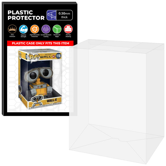 Pop Protector for 10 inch Wall-E #1118 Jumbo Funko Pop - Just $16.99! Shop now at Retro Gaming of Denver