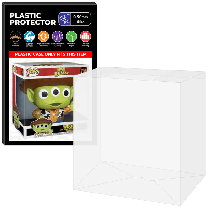 Pop Protector for 10 inch Woody Alien Remix #756 Jumbo Funko Pop - Just $17.99! Shop now at Retro Gaming of Denver