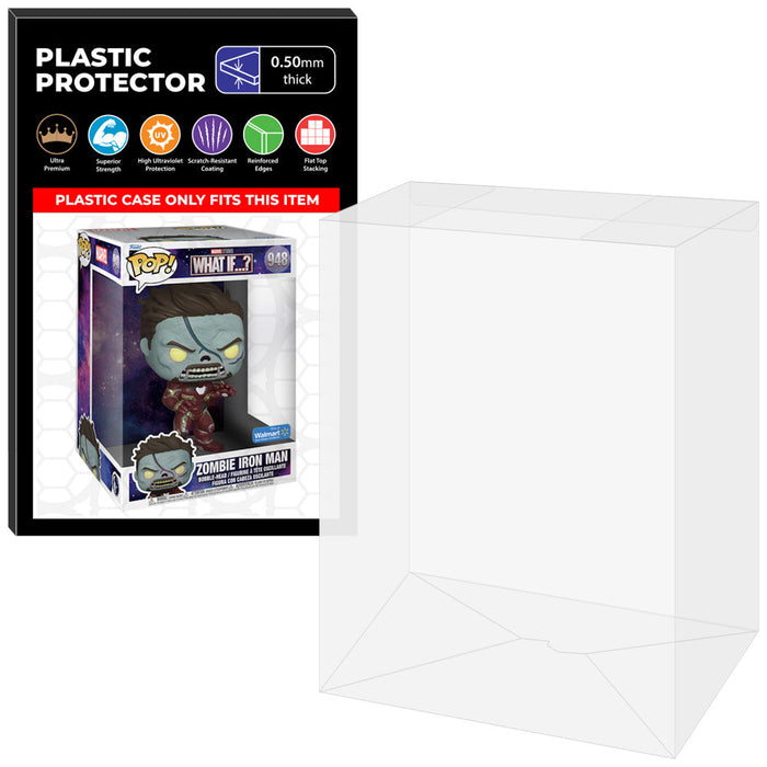 Pop Protector for 10 inch Zombie Black Panther #699 Jumbo Funko Pop - for just $16.99! 