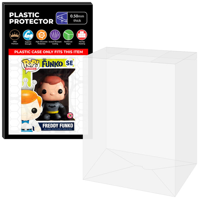 Pop Protector for 9 inch Giant Freddy Funko as Batman Brown Hair SDCC Funko Pop - Just $16.99! Shop now at Retro Gaming of Denver