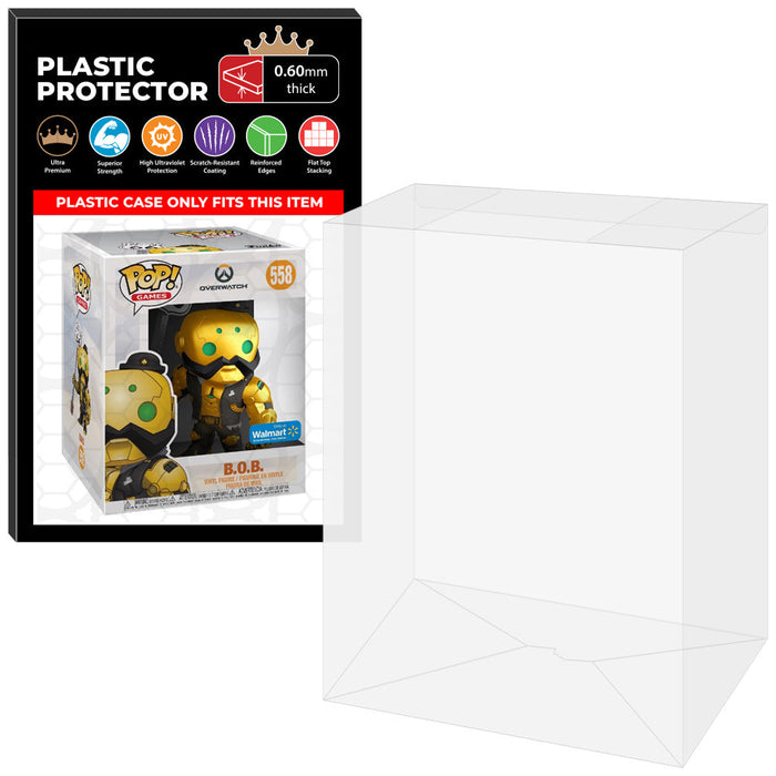 Pop Protector for 6 inch B.O.B. Gold Metallic #558 Super Funko Pop - Just $13.99! Shop now at Retro Gaming of Denver