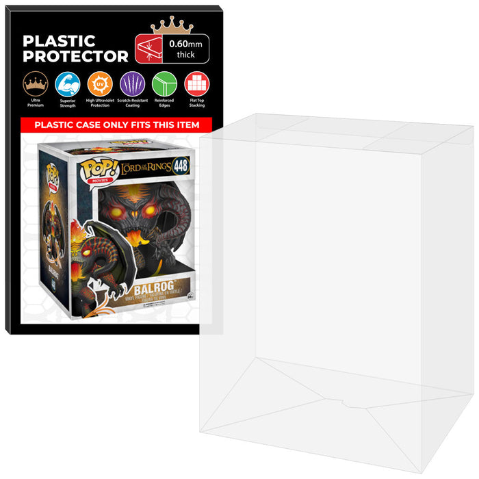 Pop Protector for 6 inch Balrog #448 Super Funko Pop - Just $13.99! Shop now at Retro Gaming of Denver