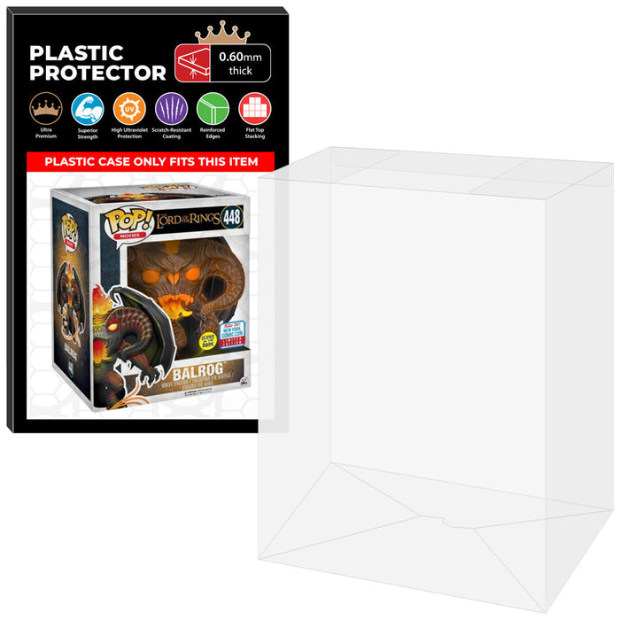 Pop Protector for 6 inch Balrog Glow NYCC #448 Super Funko Pop - Just $13.99! Shop now at Retro Gaming of Denver