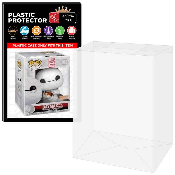 Pop Protector for 6 inch Baymax with Mochi Chase Glow #988 Super Funko Pop - Just $13.99! Shop now at Retro Gaming of Denver