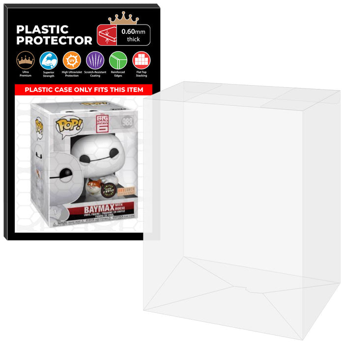 Pop Protector for 6 inch Baymax with Mochi #988 Super Funko Pop - Just $13.99! Shop now at Retro Gaming of Denver