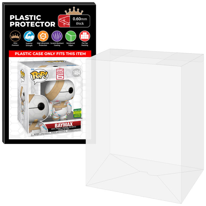 Pop Protector for 6 inch Baymax Bandaged Glitter SDCC #1464 Super Funko Pop - Just $13.99! Shop now at Retro Gaming of Denver