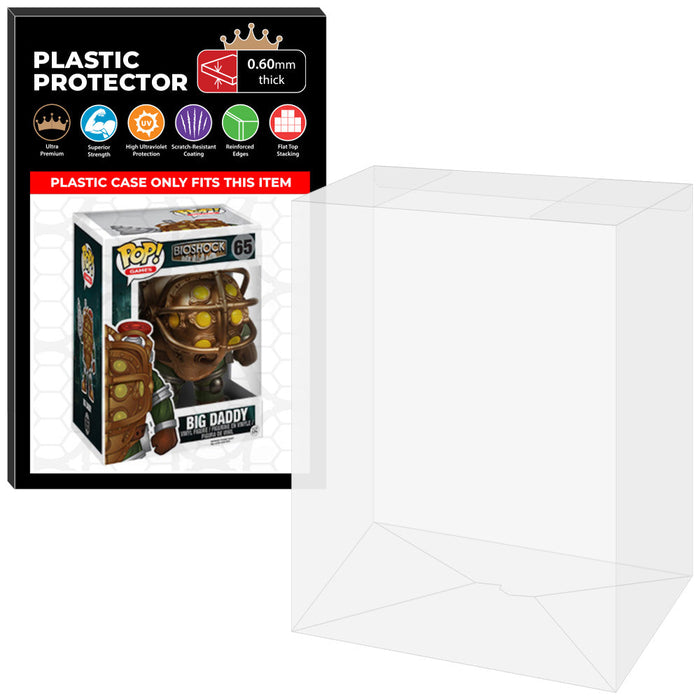 Pop Protector for 6 inch Big Daddy #65 Super Funko Pop - Just $13.99! Shop now at Retro Gaming of Denver