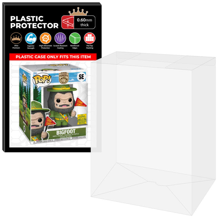 Pop Protector for 6 inch Bigfoot Red Flag Dark Brown SE Super Funko Pop - Just $13.99! Shop now at Retro Gaming of Denver