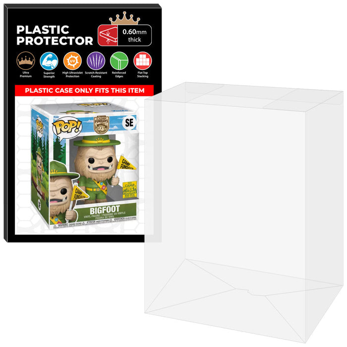 Pop Protector for 6 inch Bigfoot Yellow Flag Light Brown SE Super Funko Pop - Just $13.99! Shop now at Retro Gaming of Denver