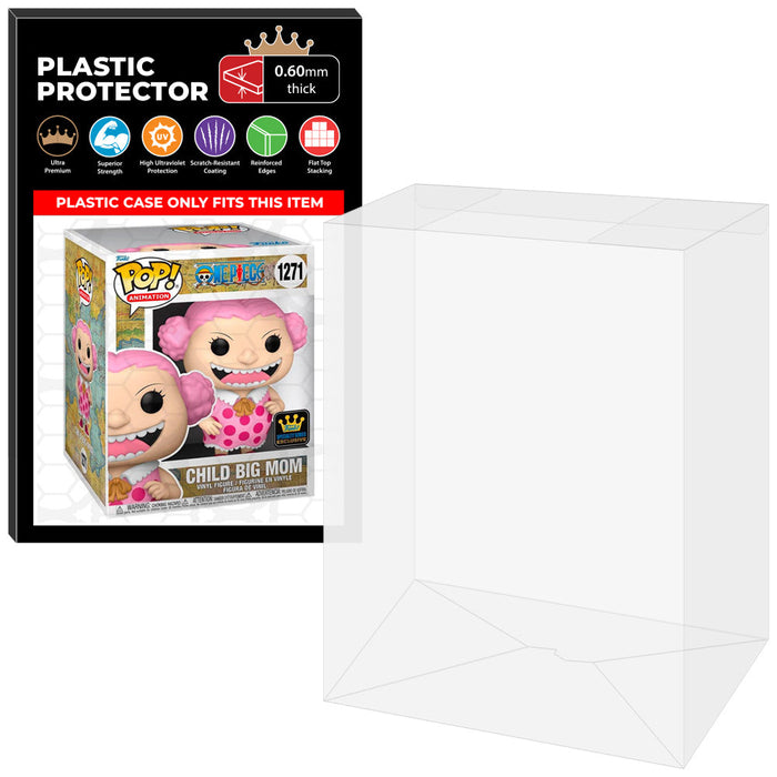 Pop Protector for 6 inch One Piece Child Big Mom #1271 Super Funko Pop - for just $13.99! 