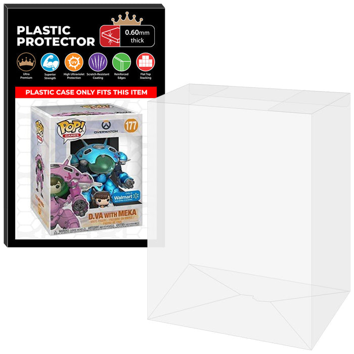 Pop Protector for 6 inch D.Va with MEKA Blueberry #177 Super Funko Pop - Just $13.99! Shop now at Retro Gaming of Denver