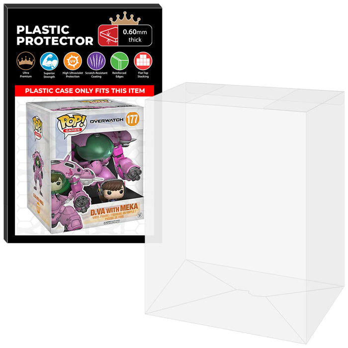 Pop Protector for 6 inch D.Va with MEKA Pink #177 Super Funko Pop - Just $13.99! Shop now at Retro Gaming of Denver