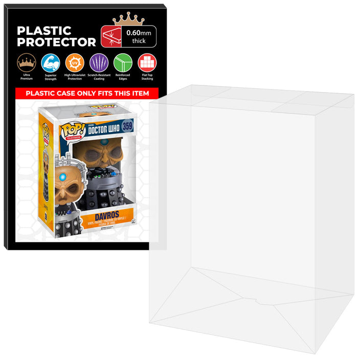 Pop Protector for 6 inch Doctor Who Davros #359 Super Size Funko Pop - Just $13.99! Shop now at Retro Gaming of Denver