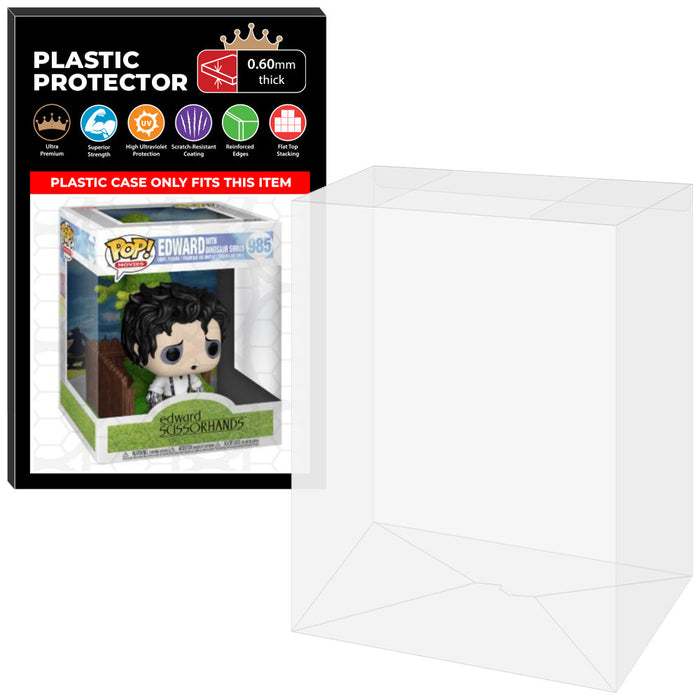 Pop Protector for 6 inch Edward with Dinosaur Shrub #985 Super Funko Pop - Just $13.99! Shop now at Retro Gaming of Denver