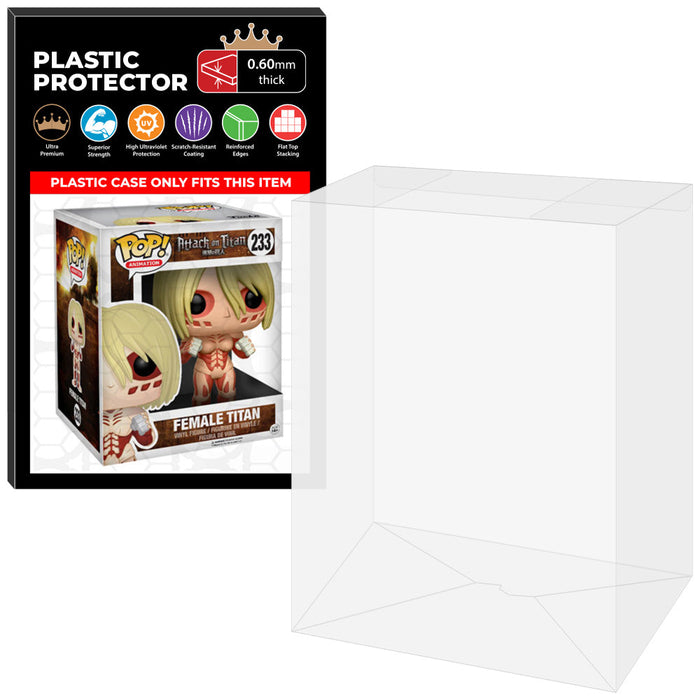 Pop Protector for 6 inch Female Titan #233 Super Funko Pop - Just $13.99! Shop now at Retro Gaming of Denver