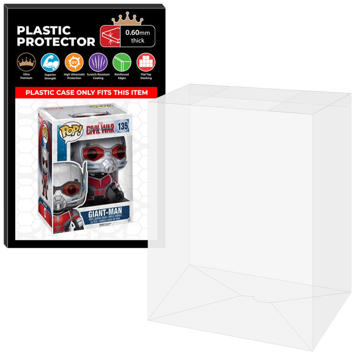 Pop Protector for 6 inch Giant-Man Civil War #135 Super Funko Pop - Just $13.99! Shop now at Retro Gaming of Denver