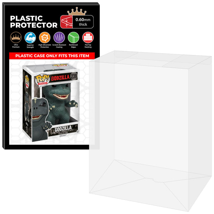 Pop Protector for 6 inch Godzilla Ghost Glow NYCC #239 Super Funko Pop - for just $13.99! 