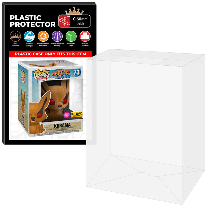 Pop Protector for 6 inch Kurama #73 Super Funko Pop - for just $13.99! 