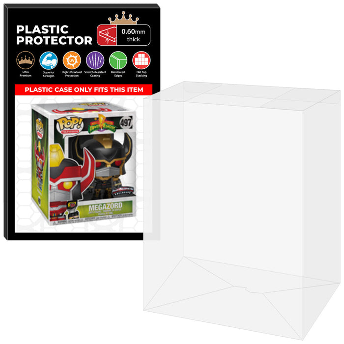 Pop Protector for 6 inch Megazord SDCC #497 Super Funko Pop - Just $13.99! Shop now at Retro Gaming of Denver