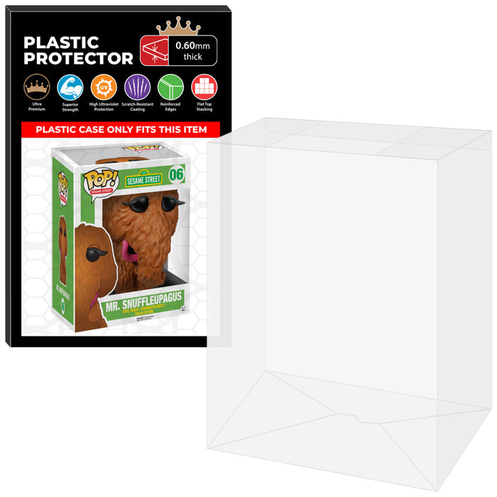 Pop Protector for 6 inch Mr. Snuffleupagus Flocked SDCC #05 Super Funko Pop - Just $13.99! Shop now at Retro Gaming of Denver