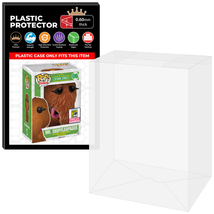 Pop Protector for 6 inch Mr. Snuffleupagus #05 Super Funko Pop - Just $13.99! Shop now at Retro Gaming of Denver