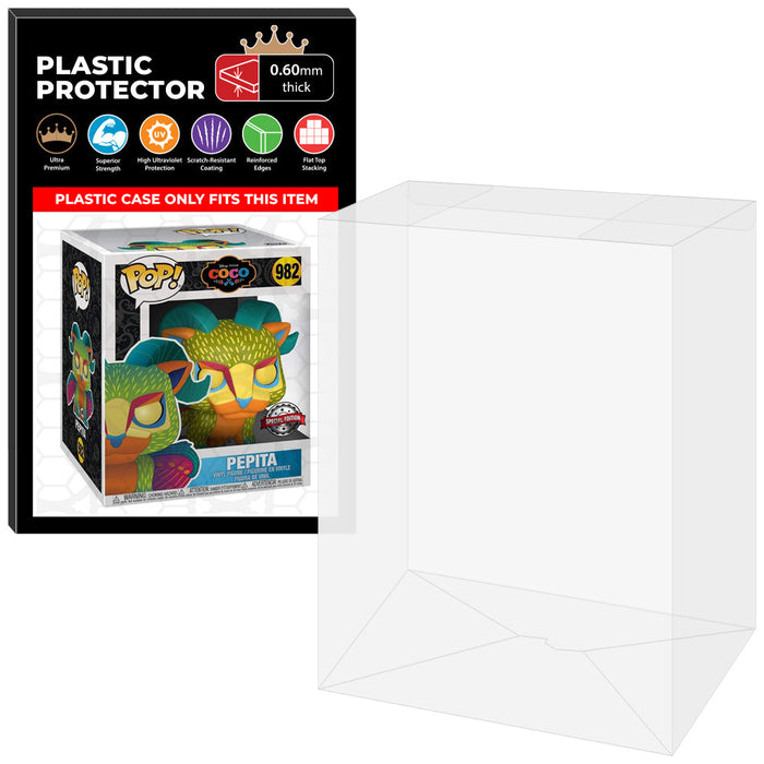 Pop Protector for 6 inch Pepita Glow #982 Super Size Funko Pop - Just $13.99! Shop now at Retro Gaming of Denver