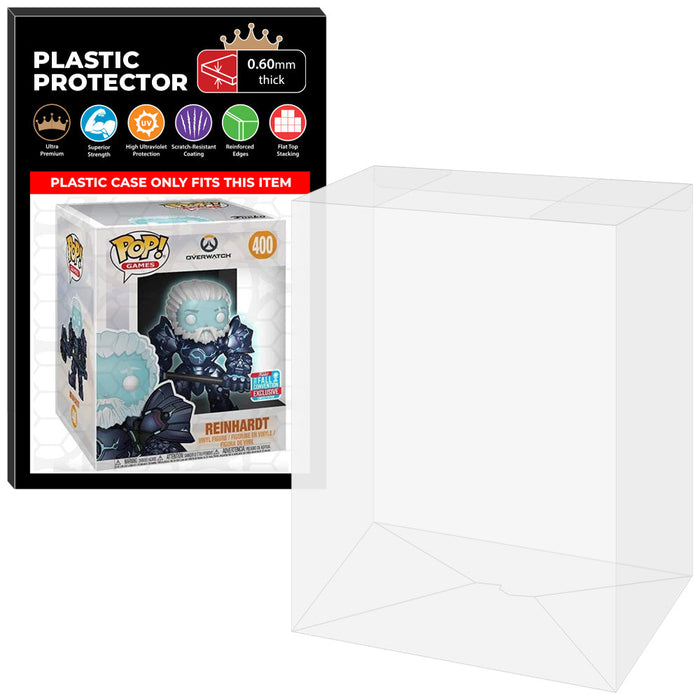 Pop Protector for 6 inch Reinhardt Coldhardt NYCC #400 Super Funko Pop - Just $13.99! Shop now at Retro Gaming of Denver