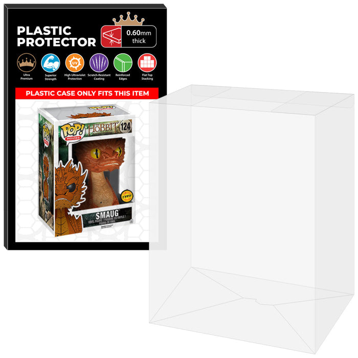 Pop Protector for 6 inch Smaug Gold Metallic #124 Super Funko Pop - Just $13.99! Shop now at Retro Gaming of Denver