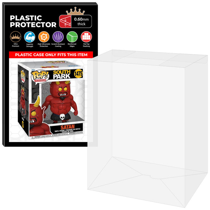 Pop Protector for 6 inch Satan #1475 Super Size Funko Pop - Just $13.99! Shop now at Retro Gaming of Denver