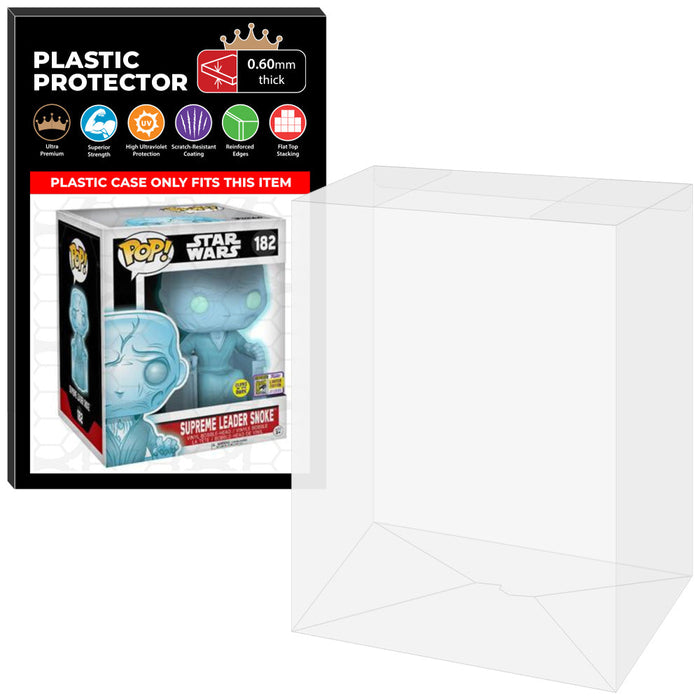 Pop Protector for 6 inch Supreme Leader Snoke Glow SDCC #182 Super Funko Pop - Just $13.99! Shop now at Retro Gaming of Denver