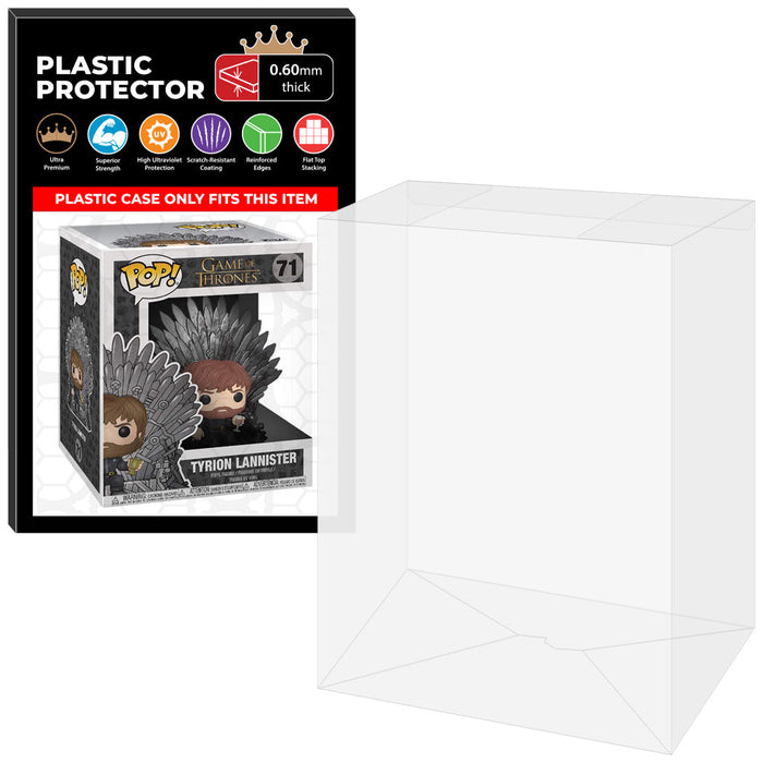 Pop Protector for 6 inch Tyrion Lannister Iron Throne #71 Super Funko Pop - Just $13.99! Shop now at Retro Gaming of Denver